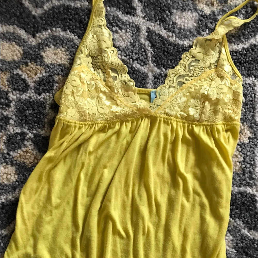 Yellow camisole tank from Nordstrom